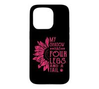My Shadow Has Four Legs And A Tail Dog Paws Flower Case for iPhone 15 Pro