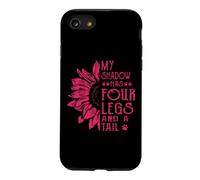 My Shadow Has Four Legs And A Tail Dog Paws Flower Case for iPhone SE (2020) / 7/8