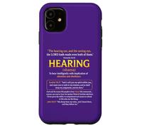 My Sheep Hear My Voice John 10:27 And Obey Case for iPhone 11