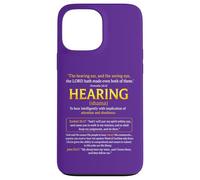 My Sheep Hear My Voice John 10:27 And Obey Case for iPhone 13 Pro Max