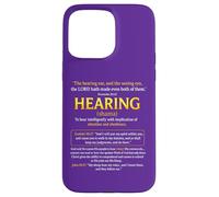 My Sheep Hear My Voice John 10:27 And Obey Case for iPhone 15 Pro Max