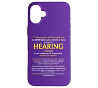 My Sheep Hear My Voice John 10:27 And Obey Case for iPhone 16 Plus