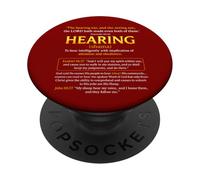 My Sheep Hear My Voice John 10:27 And Obey PopSockets Adhesive PopGrip