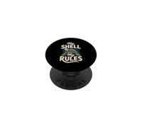 My Shell My Rules Box Turtle PopSockets Adhesive PopGrip