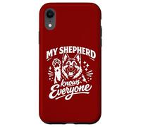 My Shepherd Knows Everyone Case for iPhone XR