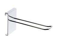 My Shopfittings 6 Inch Euro Hook for Grid Mesh Panels (MS-20 X 6 INCH GRIDWALL Euro Hooks)