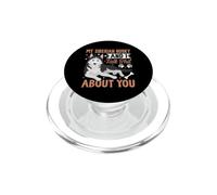 My Siberian Husky And I Talk Shit About You PopSockets PopGrip for MagSafe