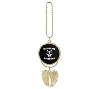 My Sibling Have Paws Car Rear View Mirror Pendant for Women Charm Decor Interior Hanging Accessories