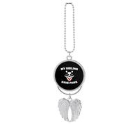 My Sibling Have Paws Car Rear View Mirror Pendant for Women Charm Decor Interior Hanging Accessories