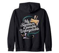 My Signature Is Invisible Unforgettable Perfume Zip Hoodie