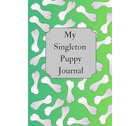My Singleton Puppy Whelping Journal - Blue/Green