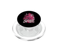 My Sister-In-Law Is A Breast Cancer Survivor Pink Ribbon PopSockets PopGrip for MagSafe