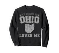 My Sister In Ohio Loves Me America Vintage State Sweatshirt