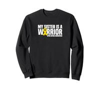 My Sister is a Warrior Spina Bifida Awareness Sweatshirt