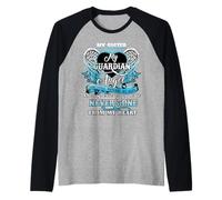 My Sister, Loved and Always Remembered by Her Family Raglan Baseball Tee