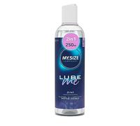 MY.SIZE Lube Me Premium 2in1 Lubricant 250 ml - Odourless Water-Based Play Gel Suitable for Toys & Latex Condoms