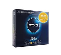 My.Size Mix Condoms Size 3, 53 mm, Bulk Pack, Contains 28 Pieces