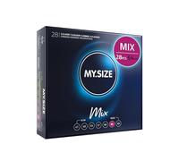 My.Size Mix Condoms Size 6, 64 mm, XL, Bulk Pack, Contains 28 Pieces