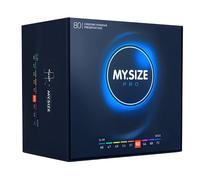 My Size PRO 60 mm condoms XL XXL King Magnum size Wider fit Box of 80