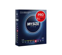 MY.SIZE PRO Condom Size 5, 60 mm, XL, 3 Condoms - Perfect fit and a Suitable Size for Everybody