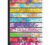 My Sketchbook: Over 100 pages Large Blank Notebook for Writing, Sketching, Drawing, Doodling or Coloring with Premium Colorful Abstract Cover for All ... Crayons, Pencils, Pens and fine tip markers