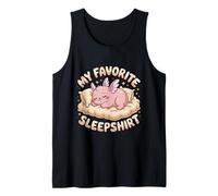 My Sleepapparel Cute Cozy Cartoon Sleeping Creature Tank Top