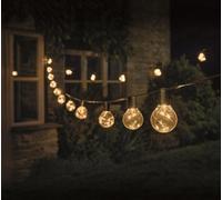 My Smart Buy Firefly Festoon String Lights Warm White Set Of 20 Indoor & Outdoor Garden Decorative Lighting 14.5M