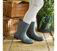 My Smart Buy Lightweight Slip-On Wellington Boots Size 6 - Waterproof Pvc Garden Wellies