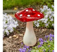 My Smart Buy Mega Magic Mushroom Stake Light - Solar-Powered Decorative Garden Light, 23Cm, Charges In Sunlight, Ideal For Flowerbeds And Paths