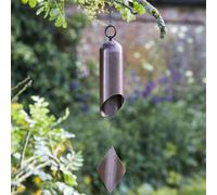 My Smart Buy Swiss Cow Bell Windchime - 62 Cm Tall Rustic Metal Bell Garden Chime With Tuned Tones, Weatherproof For Outdoor Use