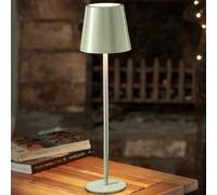 My Smart Buy Turin Lantern Sage - Portable Touch Control Led Lantern With Rechargeable Battery - 33 Cm