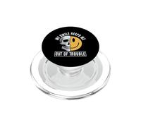 My Smile Keeps Me Out Of Trouble PopSockets PopGrip for MagSafe