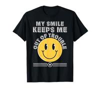 My Smile Keeps Me Out of Trouble T-Shirt