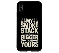 My Smoke Stack Is Bigger Than Yours Meat Smoking Case for iPhone XS Max