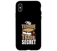 My Smores Technique Is My Trade Secret Funny Case for iPhone X/XS