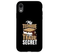 My Smores Technique Is My Trade Secret Funny Case for iPhone XR