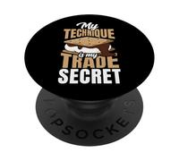 My Smores Technique Is My Trade Secret Funny PopSockets Adhesive PopGrip