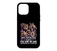My Snacks Have Escape Plans Funny Squirrel Lover Nut Hoarder Case for iPhone 12 Pro Max