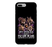 My Snacks Have Escape Plans Funny Squirrel Lover Nut Hoarder Case for iPhone 7 Plus/8 Plus