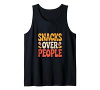 My Snacks Over People Powered By Snacks This is My Snack Tank Top