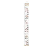 My So Life Digital Growth Chart for Kids Canvas Height Chart Ruler Removable Hanging Wall Ruler Measurement for Home Decoration Measuring Board Foldable Smart Leveler Altimeter (C, 200x20cm)