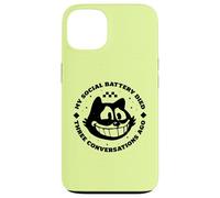 My social battery dies three conversations ago Case for iPhone 13
