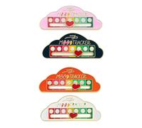 My Social Battery Slider Pin, Cute Social Battery Pin, Funny Interactive Brooch Pin, Functional Mood Enamel Pins 7 Days a W or Clothing Decoration Backpacks Bags Hats Gifts (Clouds,4)