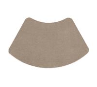 My Soft Bathroom Mat - Beige Washable - Curve