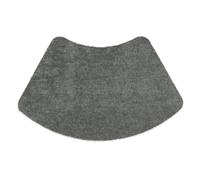 My Soft Bathroom Mat - Grey Washable - Curve