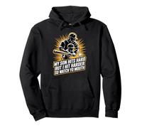 My Son Hits Hard But I Hit Harder So Watch Yo Mouth - Pullover Hoodie