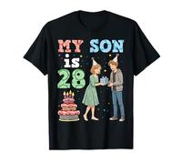 My Son is 28 Years Old Happy 28th Birthday from Mommy Mother T-Shirt