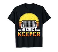 My Son is a Keeper cool Soccer Football Mom Goalkeeper T-Shirt