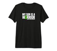 My Son is a Warrior Bile Duct Cancer Awareness Premium T-Shirt