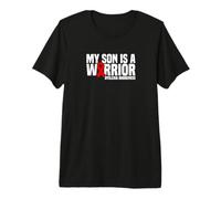 My Son is a Warrior Dyslexia Awareness Premium T-Shirt